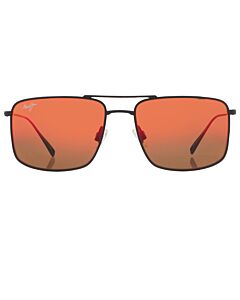 Maui Jim Aeko 55 mm Matte Black Sunglasses