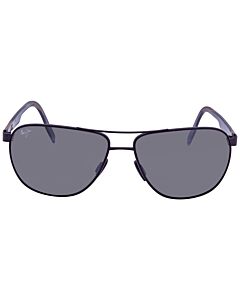 Maui Jim Castles 61 mm Matte Black Sunglasses