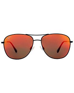 Maui Jim Cliff House 59 mm Gloss Black Sunglasses