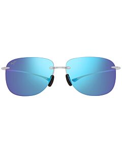 Maui Jim Hikina 62 mm Crystal Matte Sunglasses