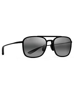 Maui Jim Keokea 55 mm Black Sunglasses