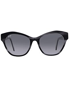 Maui Jim Kila 54 mm Black with Pearl interior Sunglasses