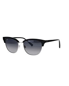 Maui Jim Lokelani 55 mm Black with Silver Sunglasses