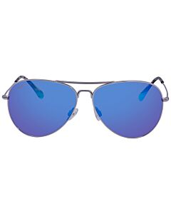 Maui Jim Mavericks 61 mm Silver Sunglasses