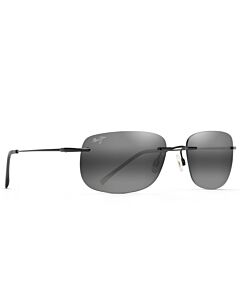 Maui Jim Ohai 59 mm Gloss Black Sunglasses