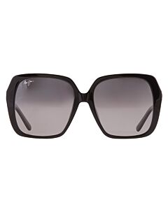 Maui Jim Poolside 55 mm Black Gloss Sunglasses
