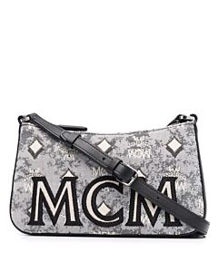 MCM Grey Shoulder Bag