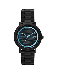 Men's Aaren Ocean Plastic / Resin Black Dial Watch