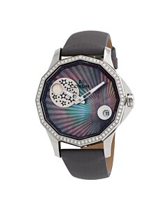 Men's Admiral's Cup Legend Satin Black Mother Of Pearl Dial