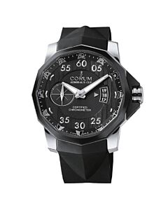 Men's Admiral's Cup Rubber Black Dial Watch