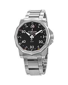 Men's Admirals Cup Stainless Steel Black Dial Watch