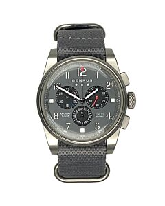 Men's Air Chief II Chronograph Nylon Grey Dial Watch
