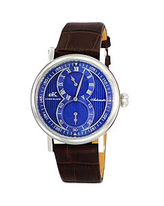 Men's AK5665 Genuine Leather Blue Dial Watch
