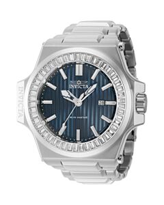 Men's Akula Stainless Steel Blue Dial Watch