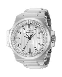 Men's Akula Stainless Steel Silver-tone Dial Watch