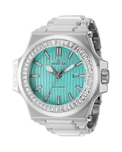 Men's Akula Stainless Steel Turquoise Dial Watch