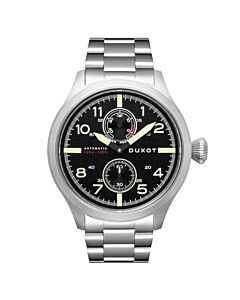 Men's Altius Stainless Steel Black Dial Watch