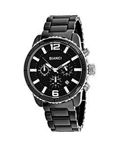 Men's Amadeo Chronograph Ceramic 1 Black Dial Watch
