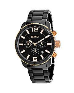 Men's Amadeo Chronograph Ceramic Black Dial Watch