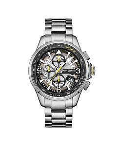 Men's Amplitude Chronograph Stainless Steel Grey Dial Watch