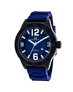 Men's Aqua One Silicone Blue Dial Watch