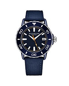 Men's Aquadiver Nylon Blue Dial Watch