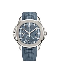 Men's Aquanaut Rubber Blue-Gray Dial Watch