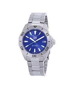 Men's Aquaracer Stainless Steel Blue Dial Watch