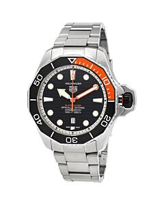 Men's Aquaracer Titanium Black Dial Watch