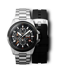 Men's Artillery Chronograph Stainless Steel Grey Dial Watch
