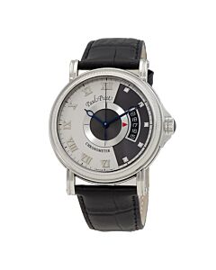 Men's Atelier Leather Grey Dial Watch