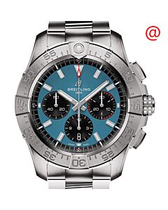 Men's Avenger Chronograph Stainless Steel Turquoise Dial Watch