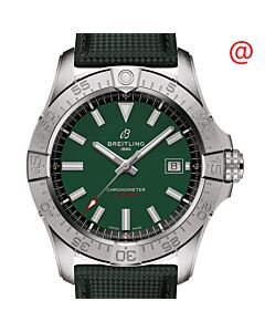 Men's Avenger Stainless Steel Green Dial Watch