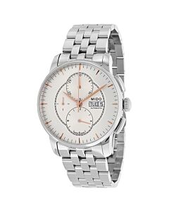 Men's Baroncelli Chronograph Stainless Steel Silver Dial
