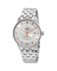 Men's Baroncelli Stainless Steel Silver Dial Watch