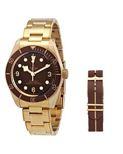 Men's Black Bay Fifty Eight Bronze Brown Dial Watch