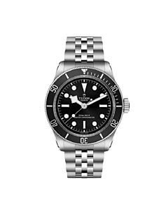 Men's Black Bay Stainless Steel Black Dial Watch