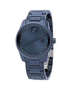 Men's Bold Verso Stainless Steel Blue Dial Watch
