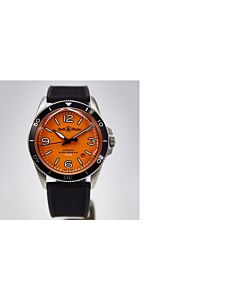 Men's BR V2-92 Rubber Orange Dial Watch