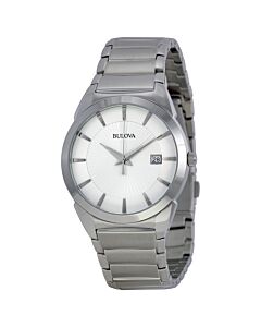 Men's Dress Stainless Steel Silver-Tone Dial SS
