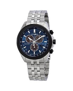 Men's Brycen Chronograph Stainless Steel Blue Dial Watch