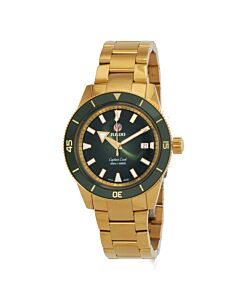 Men's Captain Cook Stainless Steel Green to black gradient Dial Watch