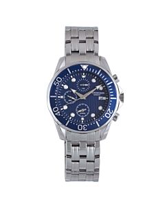 Men's Chemnitz Chronograph Stainless Steel Blue Dial Watch