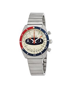 Men's Chronograph A Stainless Steel Off-White Dial Watch