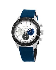Men's Chronomaster Chronograph "Cordura" Rubber White Dial Watch