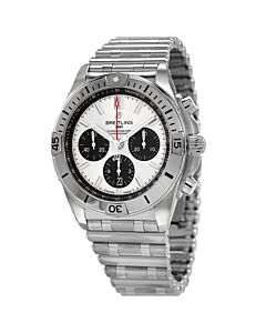 Men's Chronomat B01 42 Chronograph Stainless Steel Silver Dial Watch