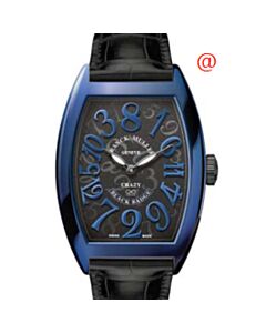 Men's Cintree Curvex Alligator Black Dial Watch
