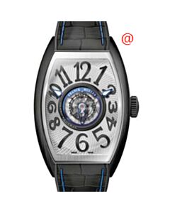 Men's Cintree Curvex Alligator Silver-tone Dial Watch