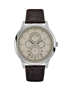 Men's Classic Leather Grey Dial Watch