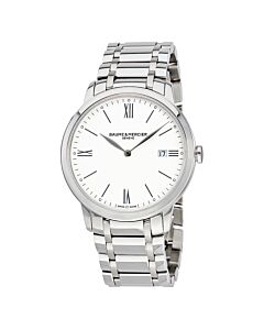 Men's Classima Stainless Steel White Dial